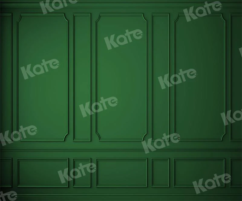 Kate Christmas Vintage Green Wall Backdrop for Photography - Image 5