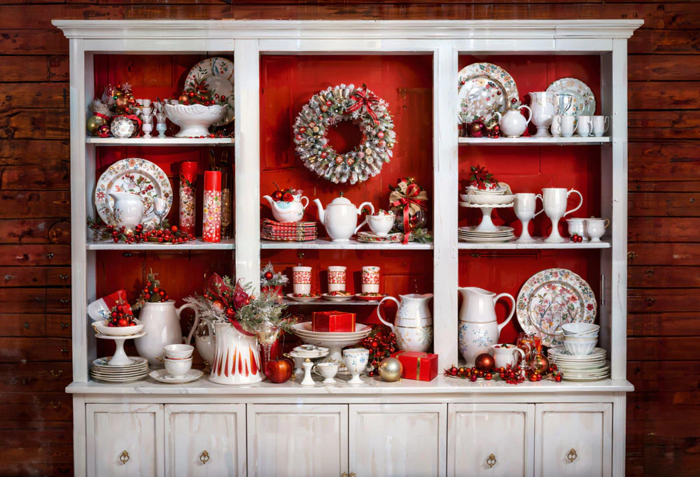 Kate Christmas White Cupboard Backdrop Designed by Chain Photography - Image 2