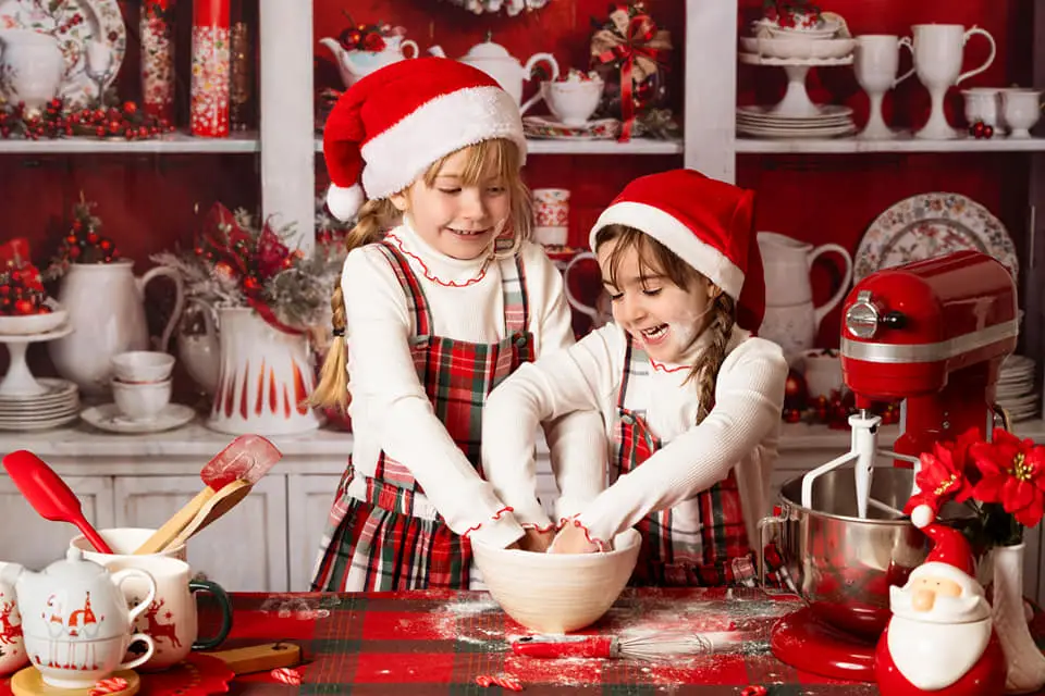Kate Christmas White Cupboard Backdrop Designed by Chain Photography - Image 3
