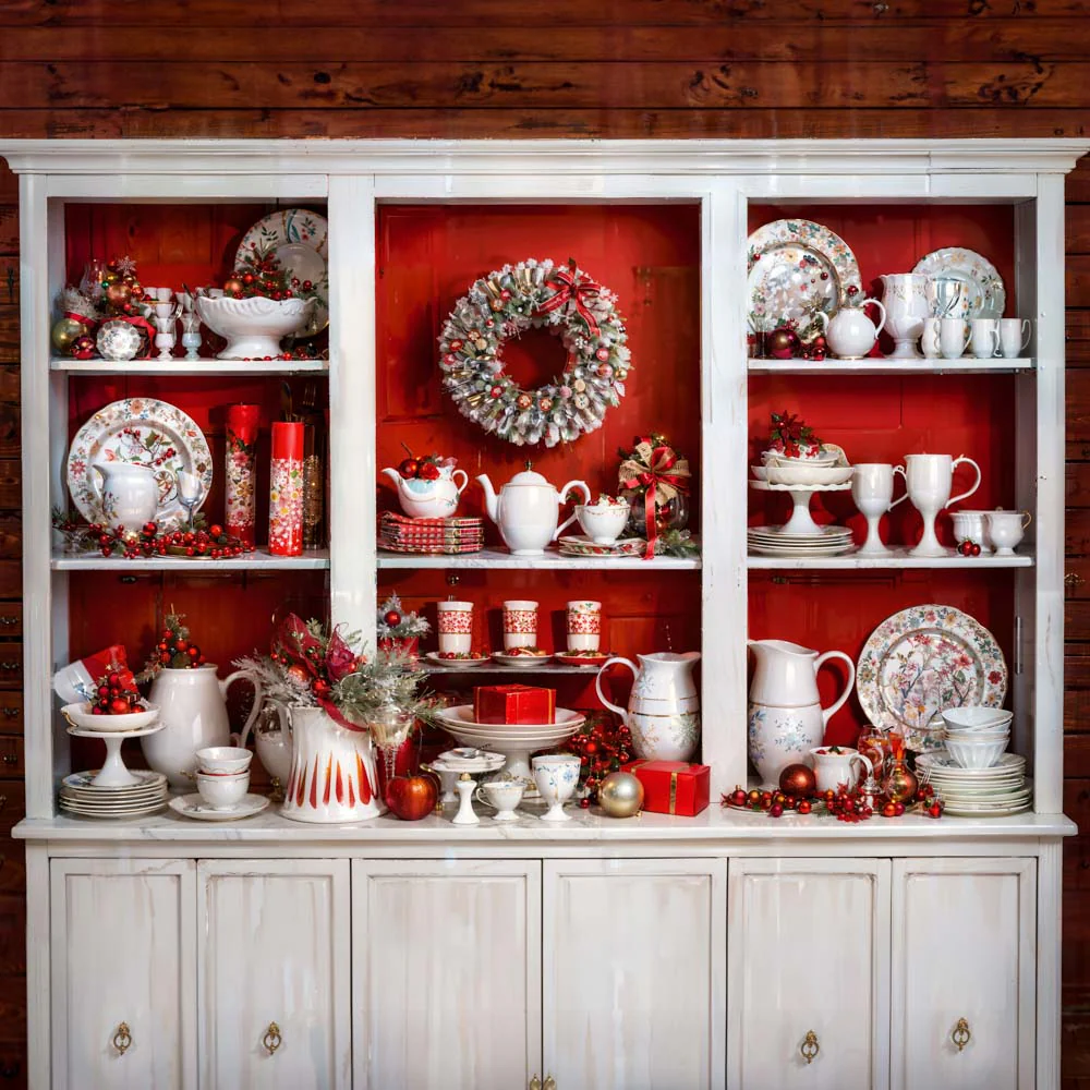 Kate Christmas White Cupboard Backdrop Designed by Chain Photography - Image 4