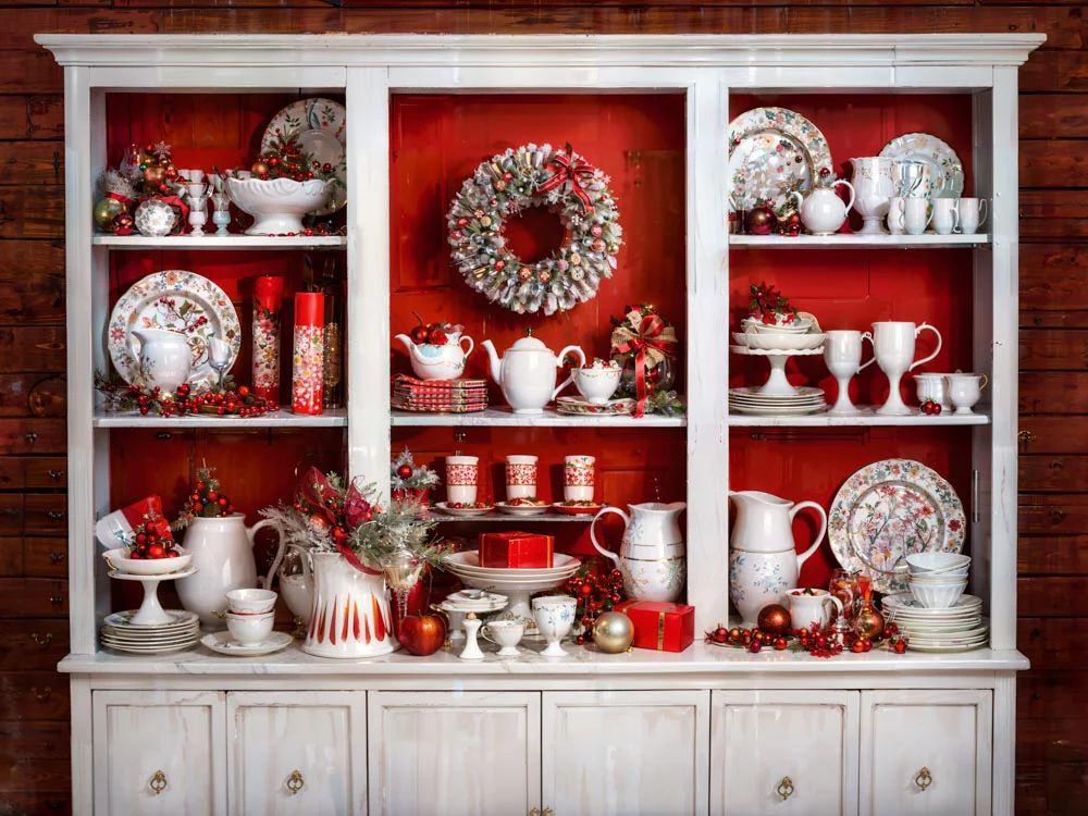 Kate Christmas White Cupboard Backdrop Designed by Chain Photography - Image 5