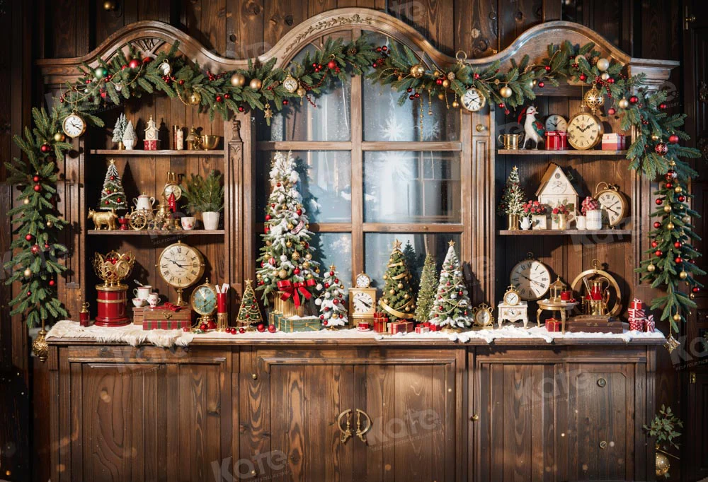 Kate Wood Christmas Kitchen Backdrop Designed by Emetselch - Image 2