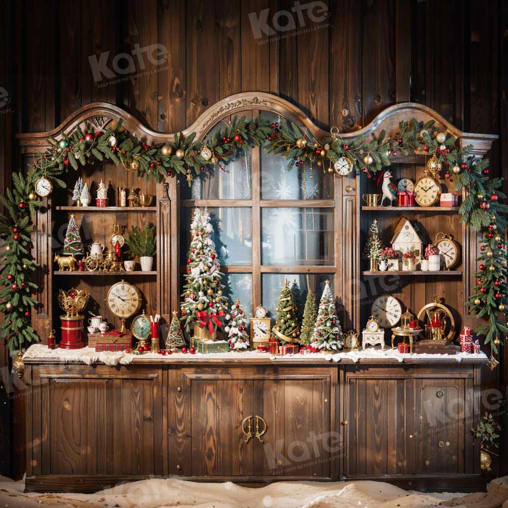 Kate Wood Christmas Kitchen Backdrop Designed by Emetselch - Image 4