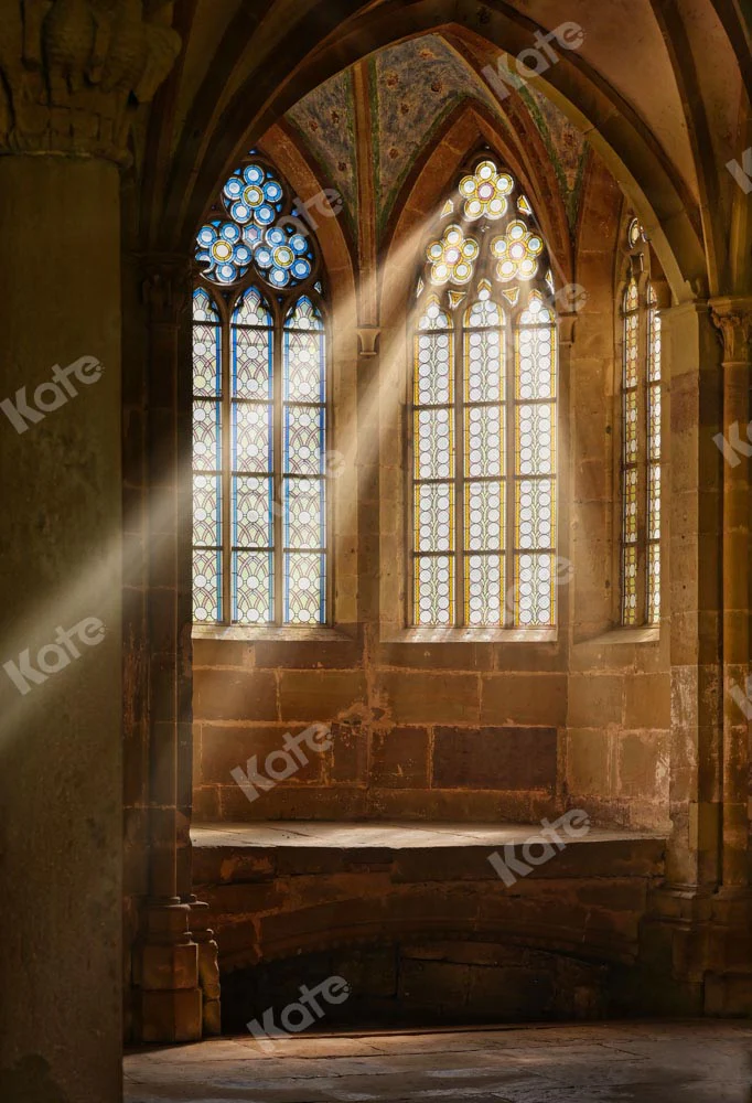 Kate Church Window Sunlight Backdrop Designed by Chain Photography - Image 2