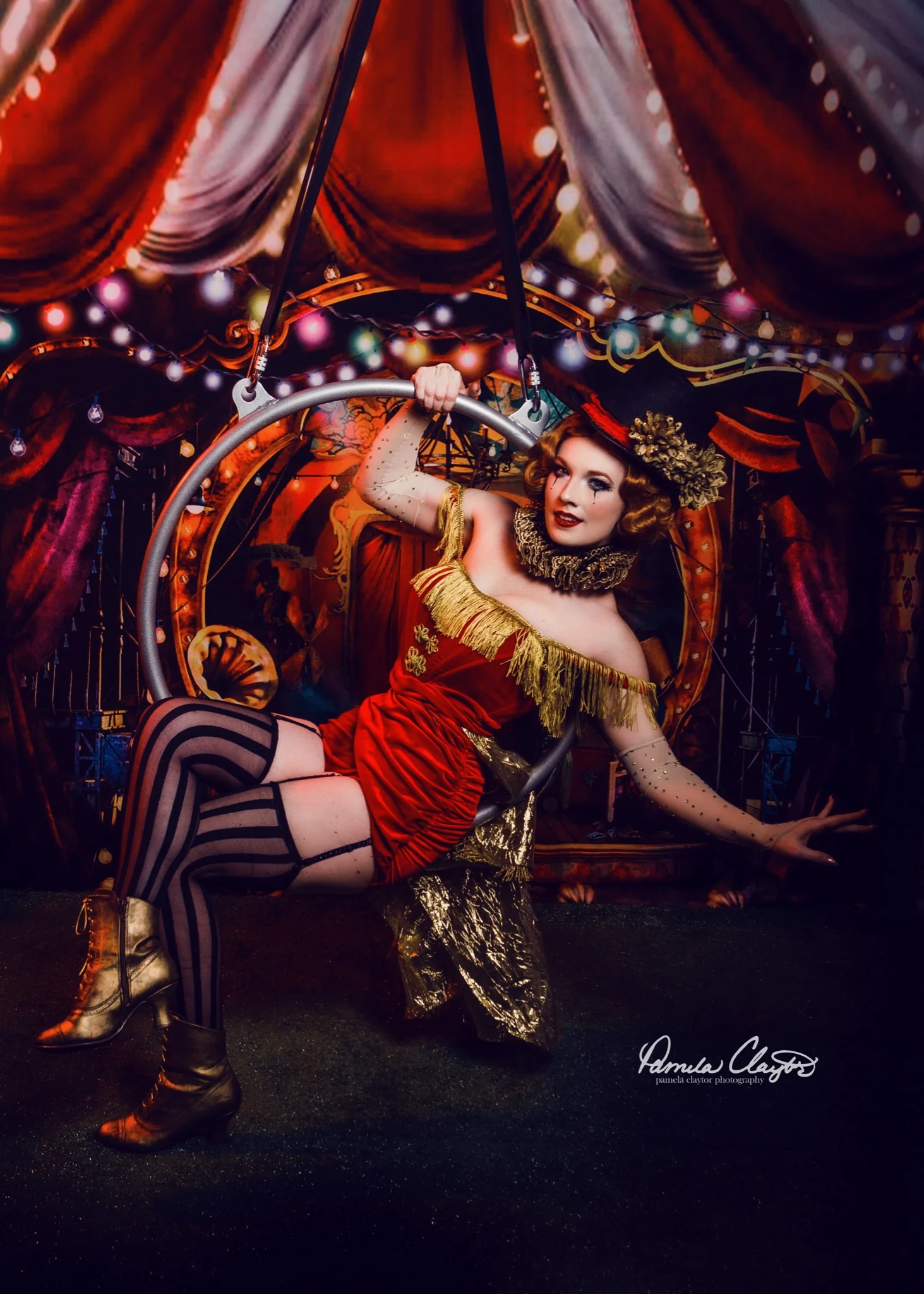 Kate Circus Backdrop Designed by Rosabell Photography - Image 4