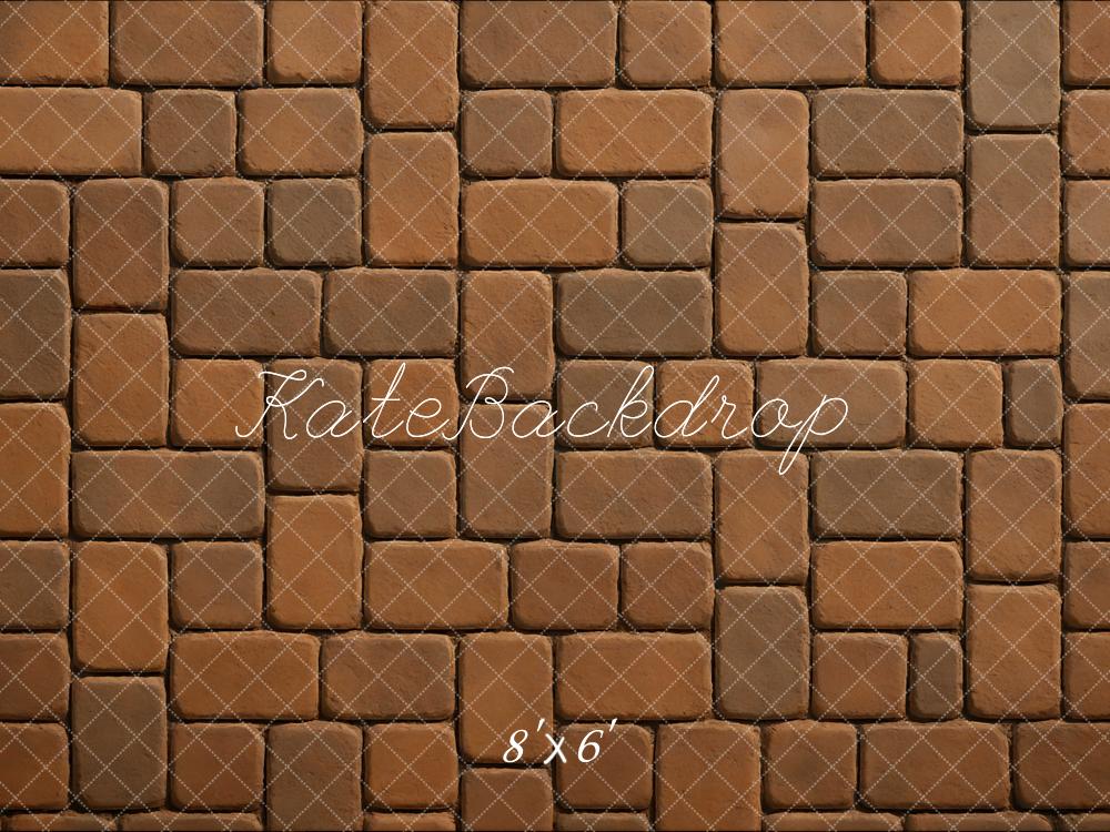 Kate Cobblestone Brick Pattern Floor Backdrop Designed by Mini MakeBelieve - Image 3