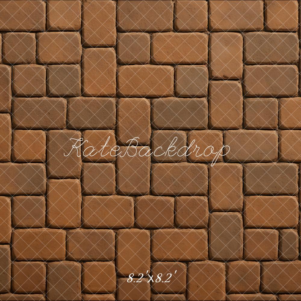 Kate Cobblestone Brick Pattern Floor Backdrop Designed by Mini MakeBelieve - Image 5