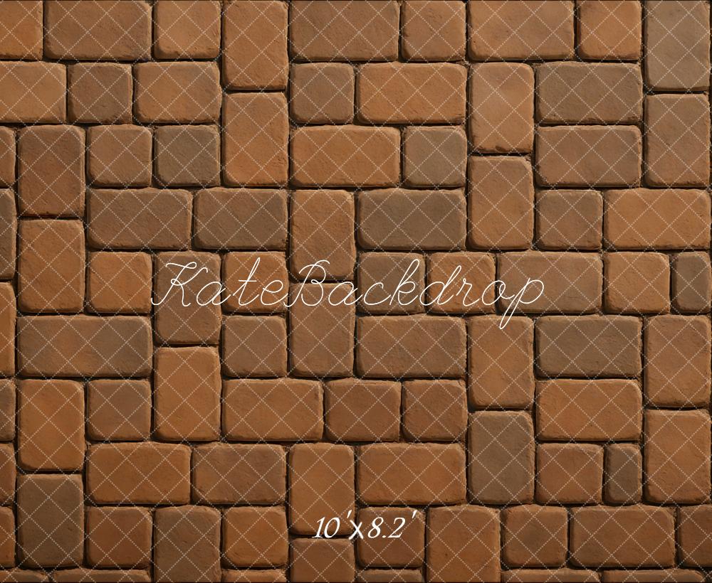 Kate Cobblestone Brick Pattern Floor Backdrop Designed by Mini MakeBelieve - Image 6