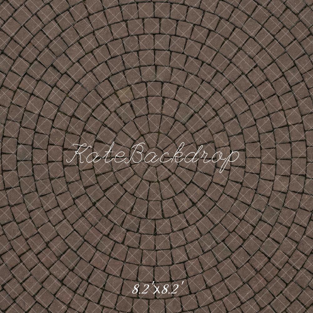 Kate Cobblestone Circular Pattern Floor Backdrop Designed by Mini MakeBelieve - Image 5
