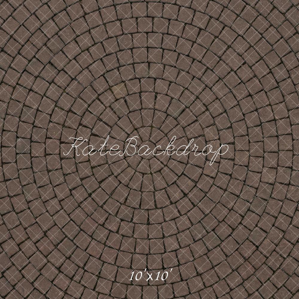 Kate Cobblestone Circular Pattern Floor Backdrop Designed by Mini MakeBelieve - Image 7
