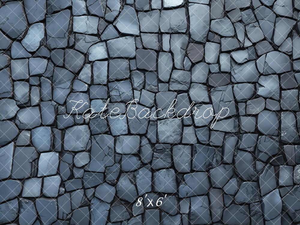 Kate Cobblestone Gray Floor Backdrop Designed by Emetselch - Image 3