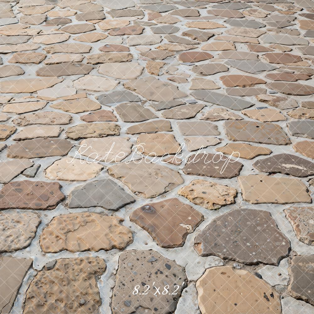 Kate Cobblestone Stone Floor Backdrop Designed by Kate image - Image 5
