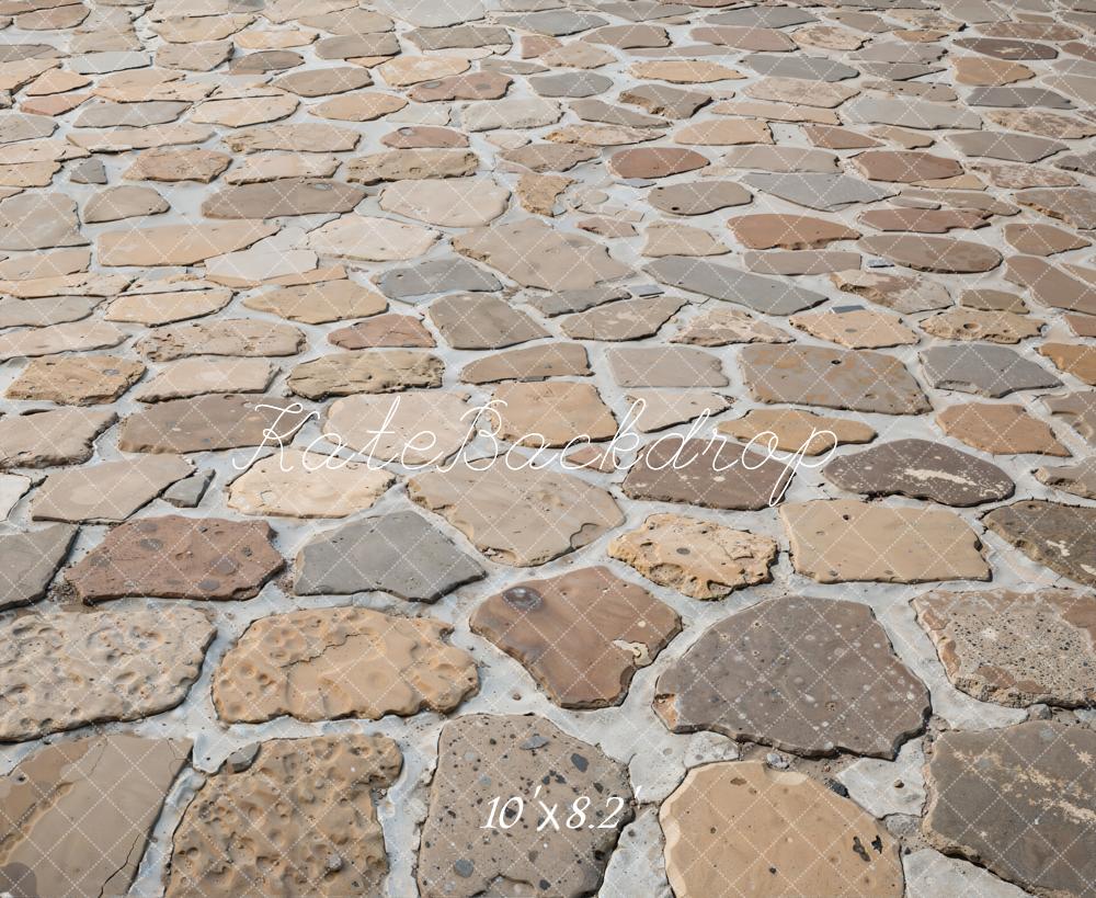 Kate Cobblestone Stone Floor Backdrop Designed by Kate image - Image 6