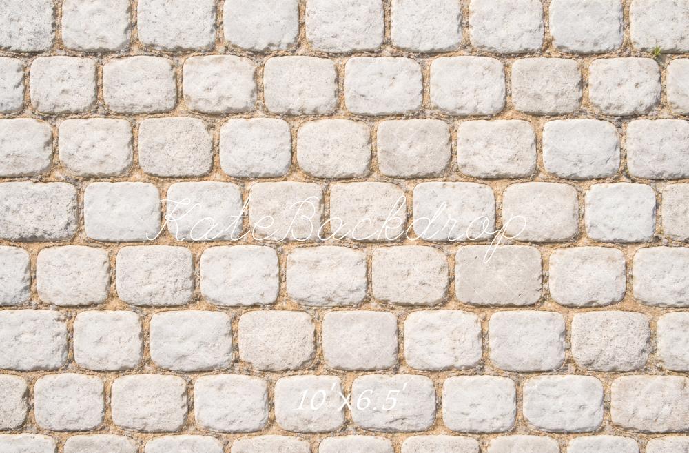 Kate Cobblestone Texture Light Grey Floor Backdrop Designed by Vertigo Productions - Image 4