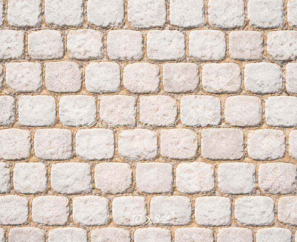 Kate Cobblestone Texture Light Grey Floor Backdrop Designed by Vertigo Productions - Image 6