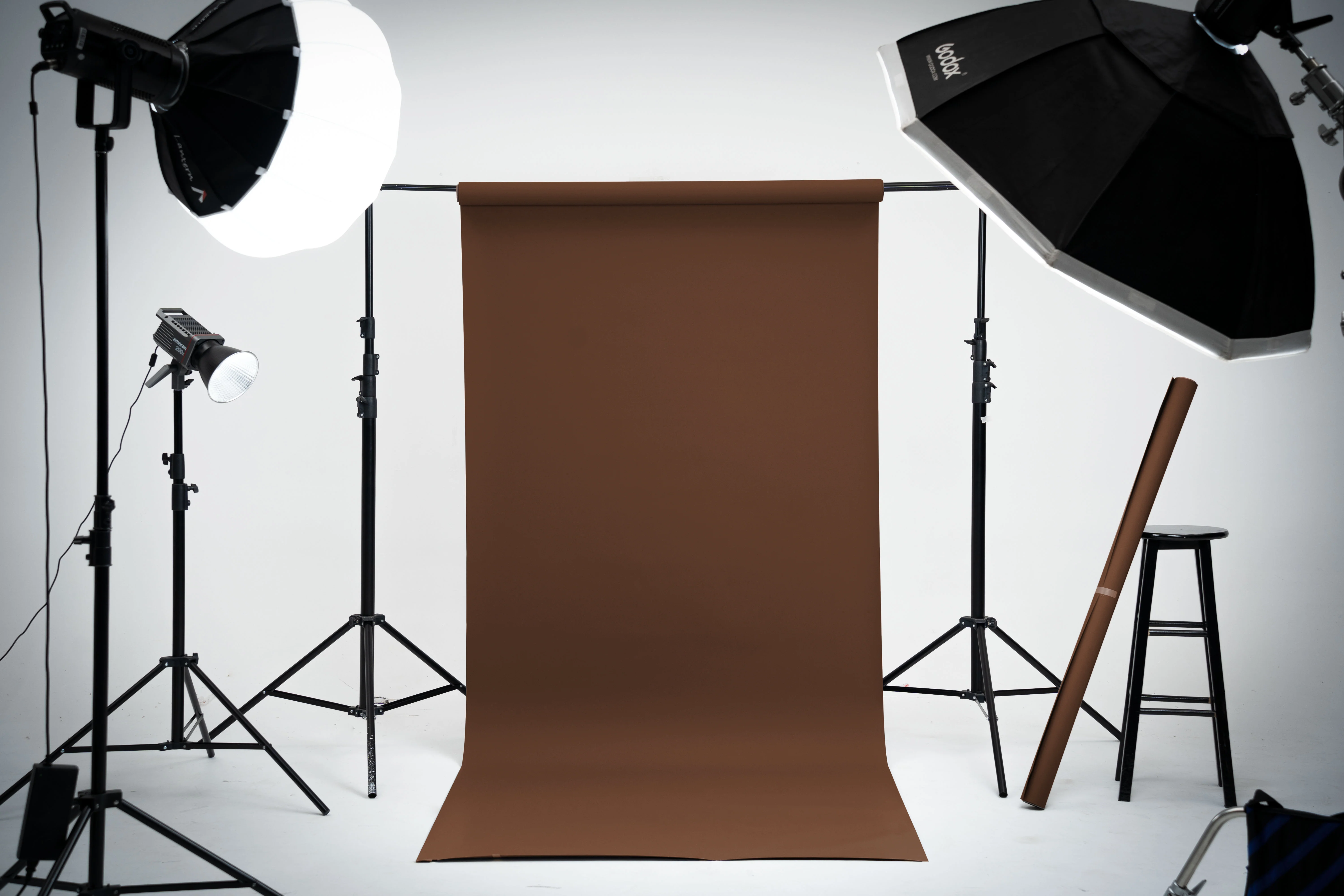 Kate Cocoa Brown Seamless Paper Backdrop for Photography - Image 4
