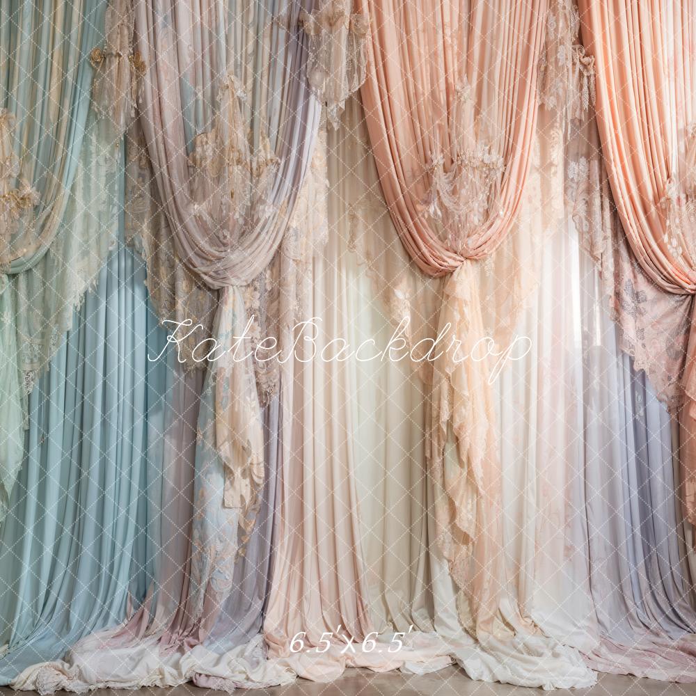 Kate Colorful Curtains Backdrop Designed by Emetselch - Image 2