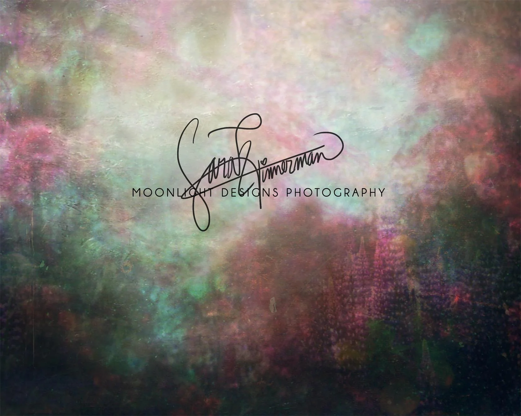 Kate Cool Green Spring Floral Backdrop for Photography Designed by Sarah Timmerman - Image 2