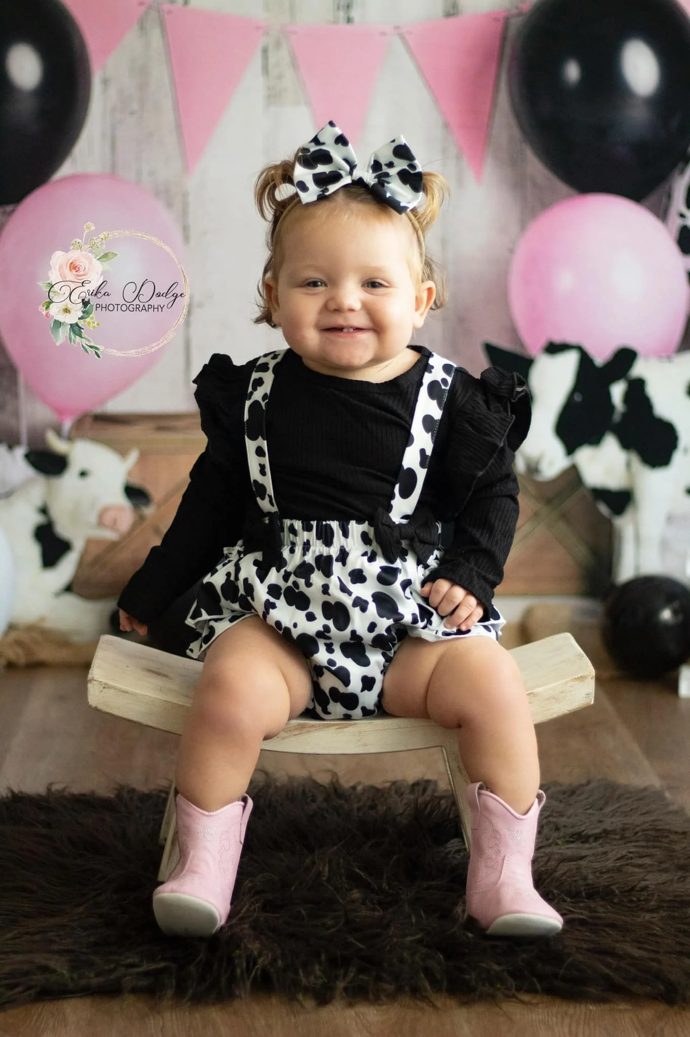 Kate Cow Girly Birthday Children Backdrop Designed By Mandy Ringe Photography - Image 2