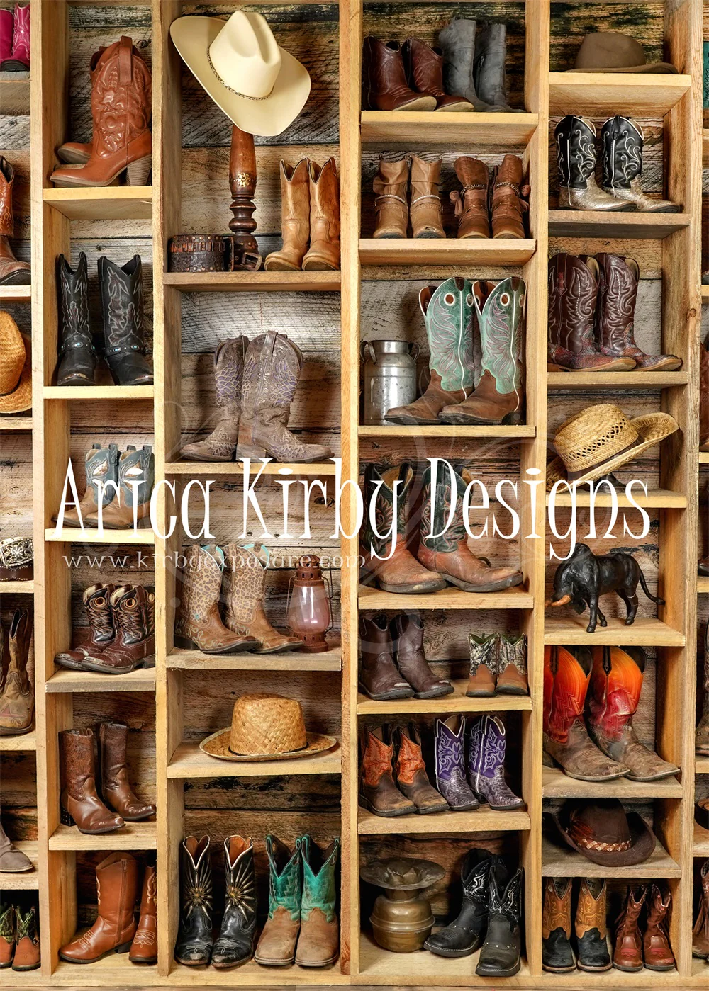 Kate Cowboy Boots Backdrop designed by Arica Kirby - Image 4