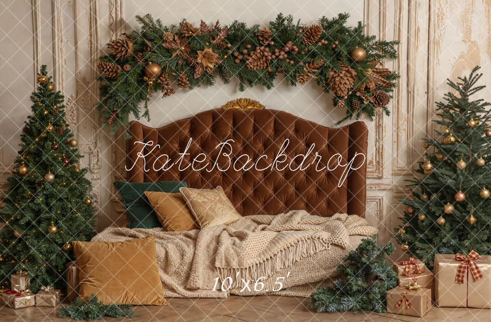 Kate Cozy Christmas Headboard Wall Backdrop Designed by Emetselch - Image 7