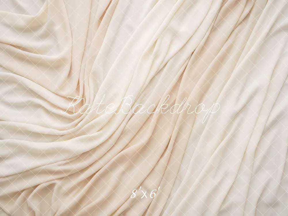 Kate Cream Fabric Folds Backdrop Designed by Mini MakeBelieve - Image 3