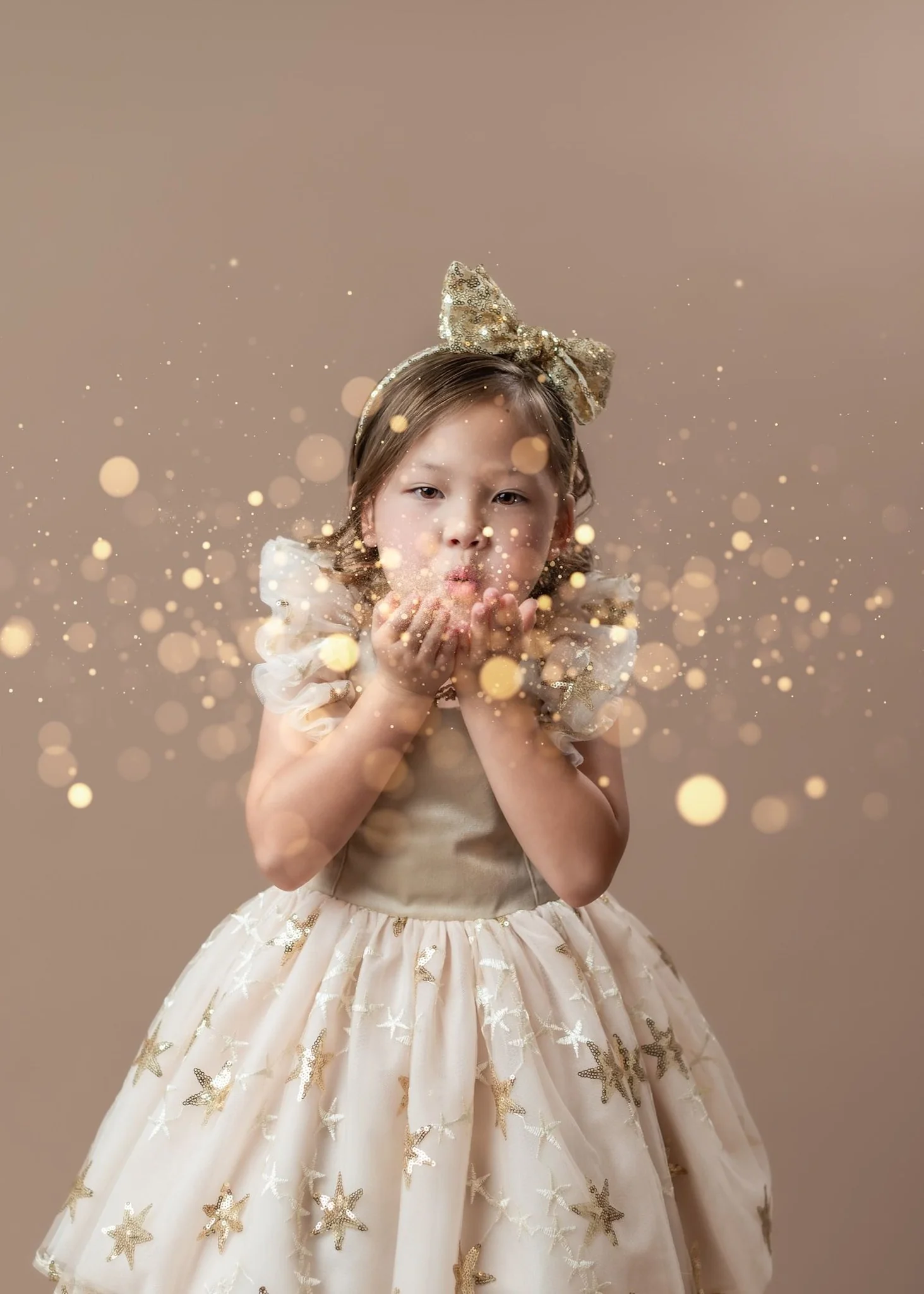 Kate Dark Beige Brown Seamless Paper Backdrop for Photography - Image 13