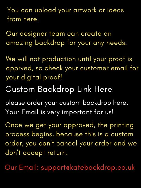 Kate Custom Printed Photography Backdrop - Image 2