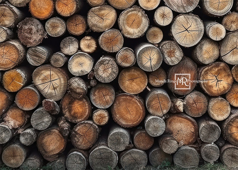 Kate Cut Log Wall Backdrop Designed by Mandy Ringe Photography - Image 2