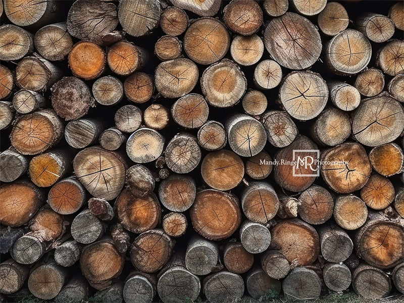 Kate Cut Log Wall Backdrop Designed by Mandy Ringe Photography - Image 5