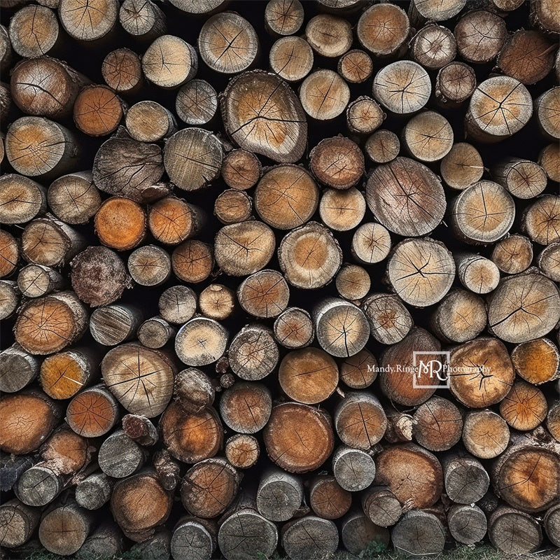 Kate Cut Log Wall Backdrop Designed by Mandy Ringe Photography - Image 6