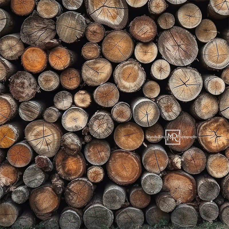 Kate Cut Log Wall Backdrop Designed by Mandy Ringe Photography - Image 7