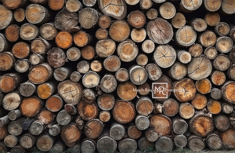 Kate Cut Log Wall Backdrop Designed by Mandy Ringe Photography - Image 9