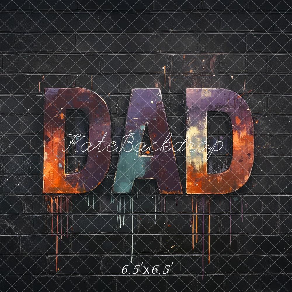 Kate Dad Graffiti Wall Backdrop Designed by Mini MakeBelieve - Image 2