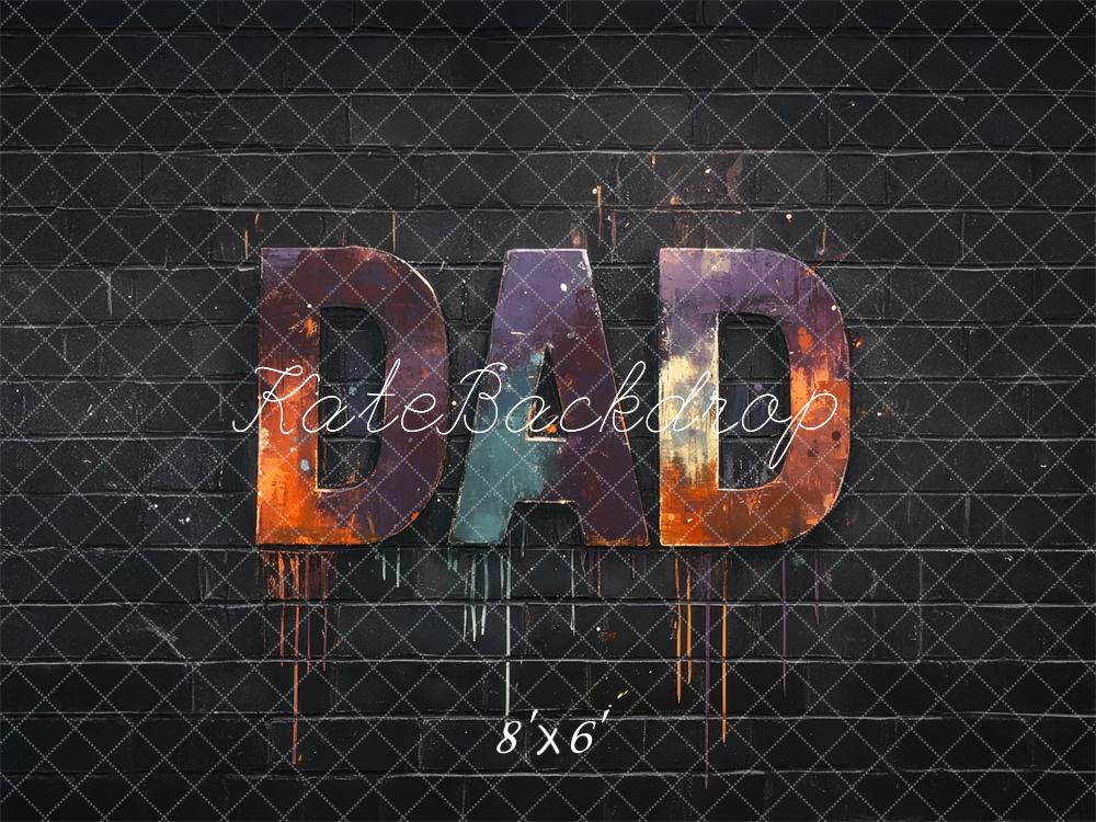 Kate Dad Graffiti Wall Backdrop Designed by Mini MakeBelieve - Image 3