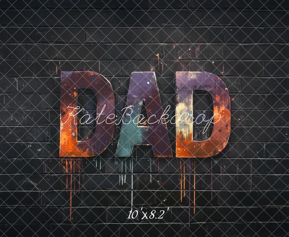 Kate Dad Graffiti Wall Backdrop Designed by Mini MakeBelieve - Image 5