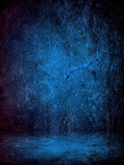 Kate Dark Blue Abstract Textured Photo Backdrops - Image 2
