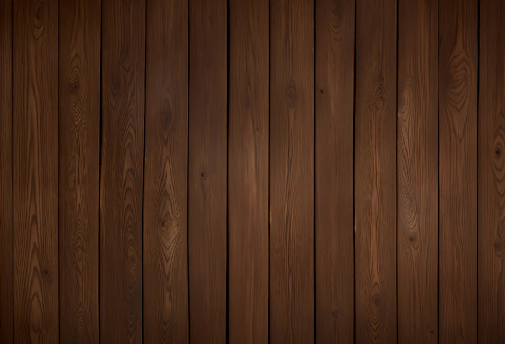 Kate Dark Brown Wood Grain Rubber Floor Mat - Image 2