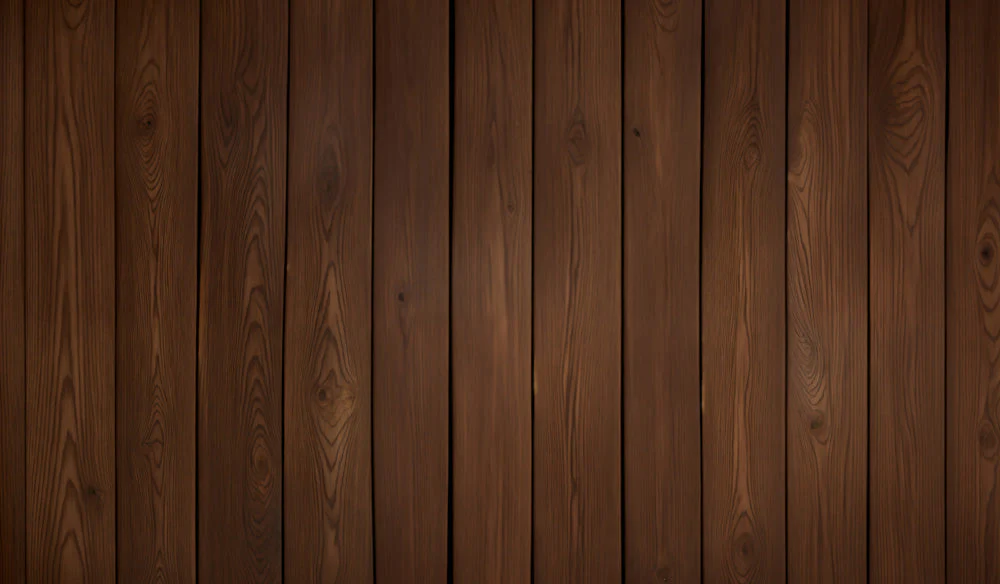 Kate Dark Brown Wood Grain Rubber Floor Mat - Image 3