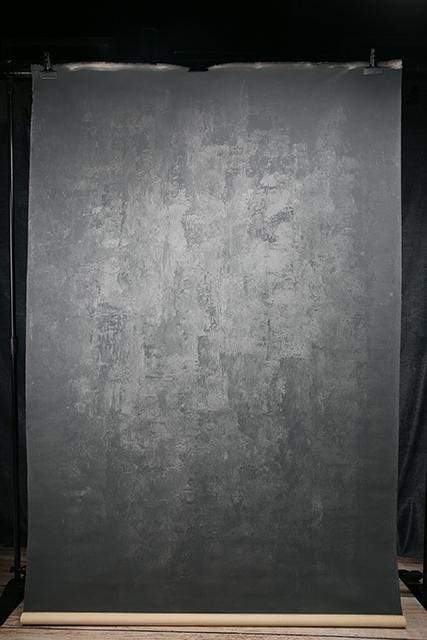 Kate Dark Gray Color Spray Painted Abstract Texture Backdrop - Image 2
