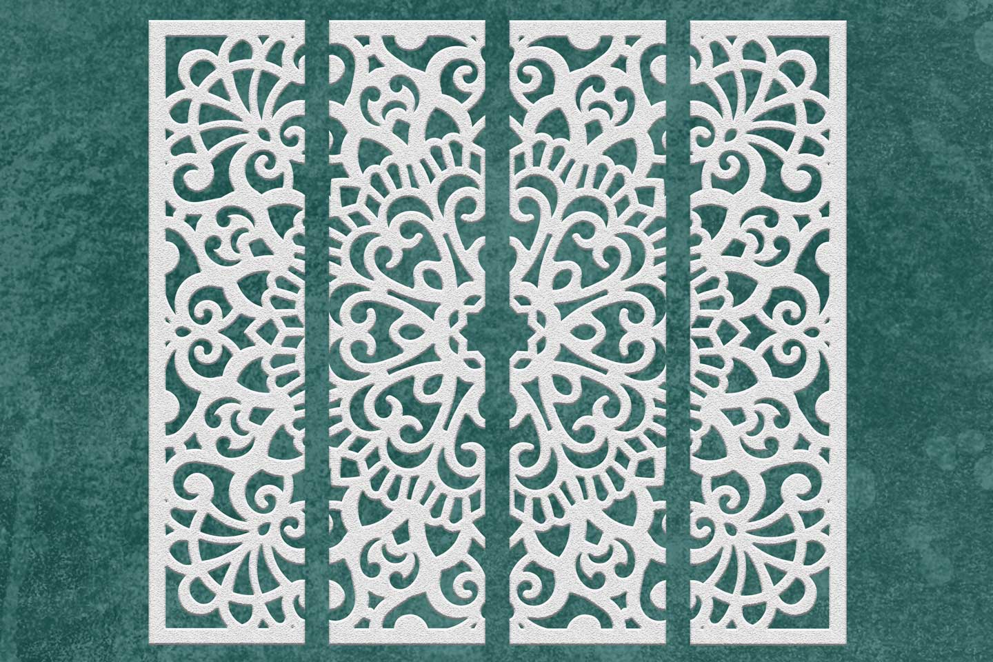 Kate Dark Green Boho Texture Backdrop for Photography - Image 2