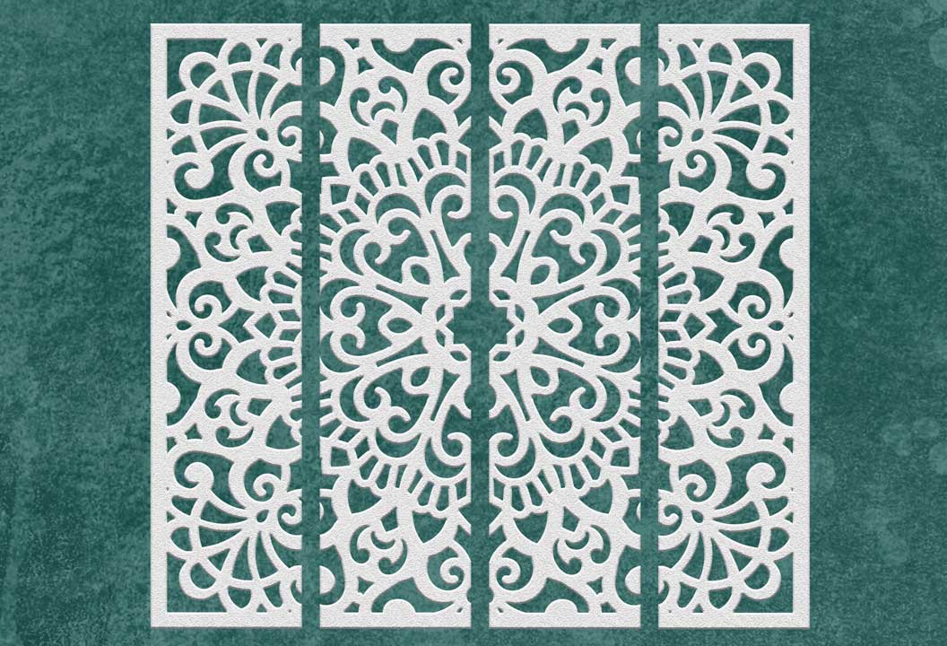Kate Dark Green Boho Texture Backdrop for Photography - Image 3