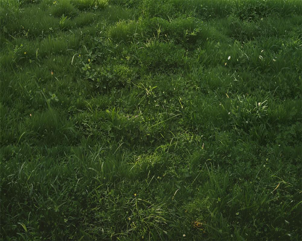 Kate Dark Green Grass Rubber Floor Mat - Image 2