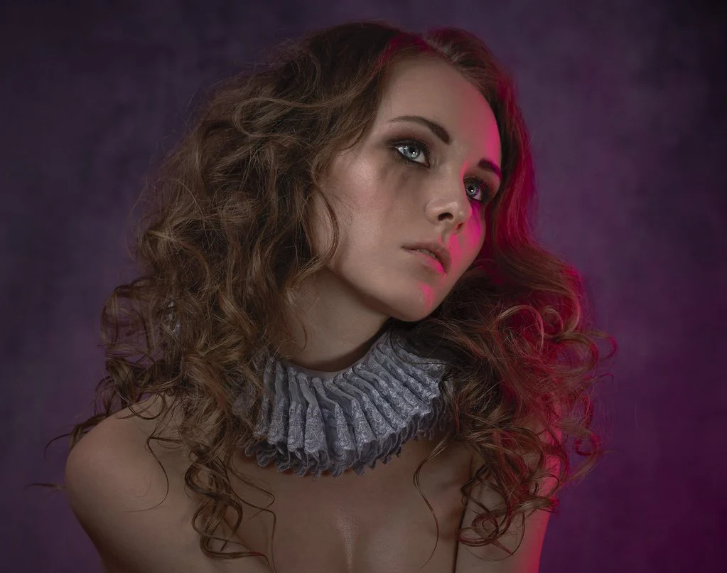 Kate Dark Purple Texture Abstract Backdrop for Photography - Image 5