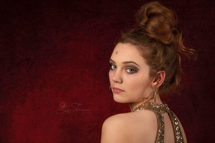 Kate Dark Red Wine Color Abstract Weave Pattern Texture Backdrop Designed by JFCC - Image 5