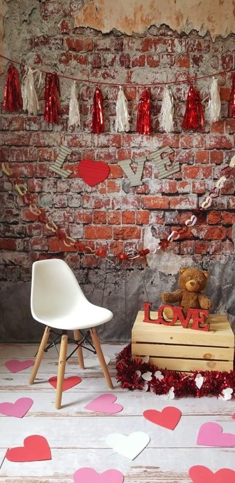 Kate Destroyed Retro Brick of Backdrop for Portrait Photography - Image 4
