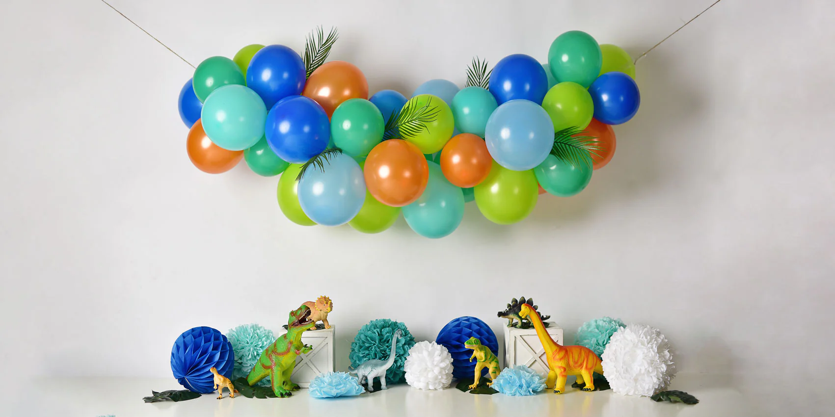 Kate Dinosaur Birthday Balloons Backdrop Designed By Mandy Ringe Photography - Image 7