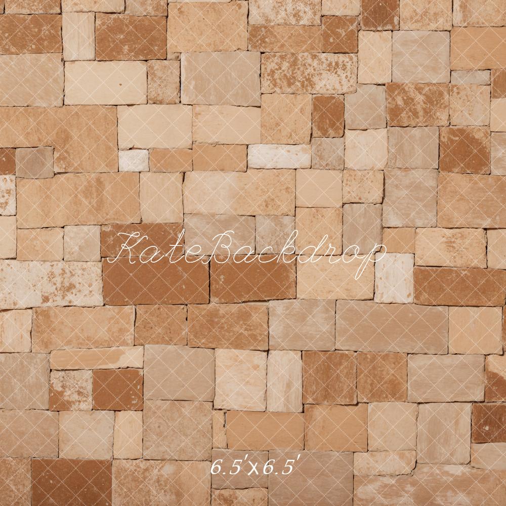 Kate Distressed Brick Floor Backdrop Designed by Kate Image - Image 2
