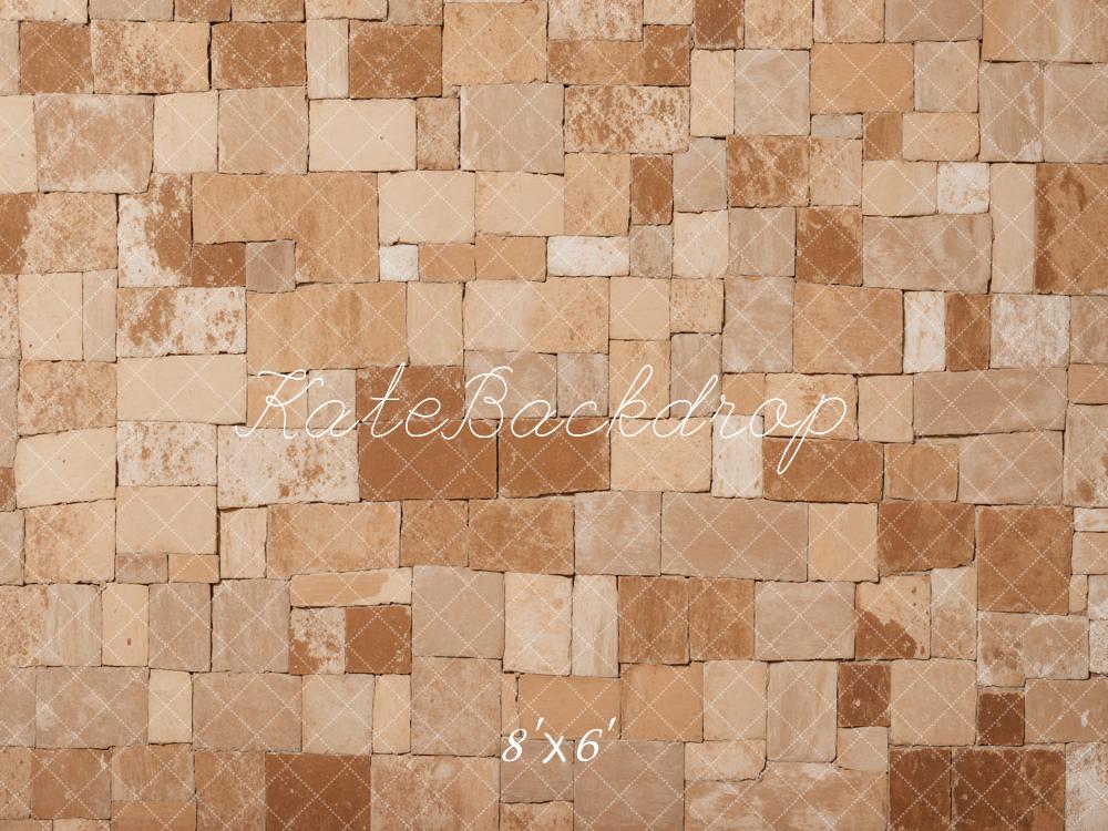 Kate Distressed Brick Floor Backdrop Designed by Kate Image - Image 3
