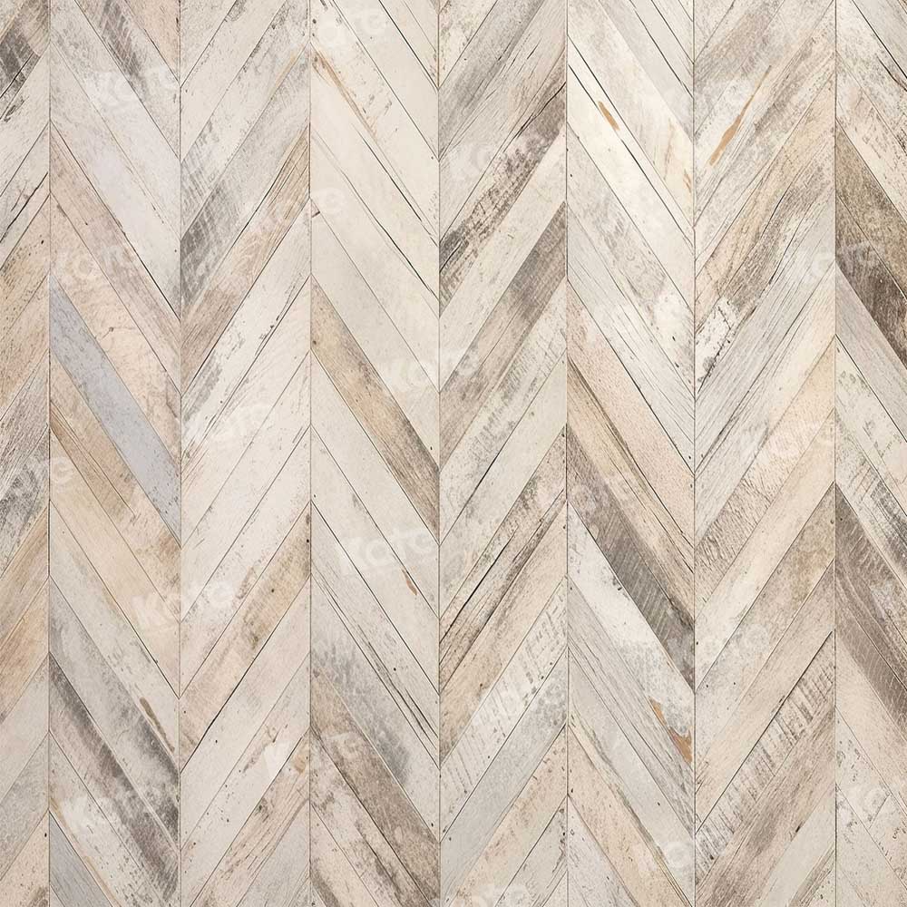 Kate Distressed Twill Wood Floor Backdrop for Photography - Image 2